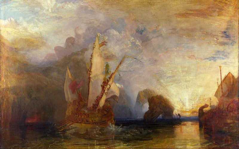Joseph Mallord William Turner Ulysses deriding Polyphemus china oil painting image
